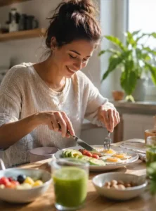 Petit déjeuner équilibré