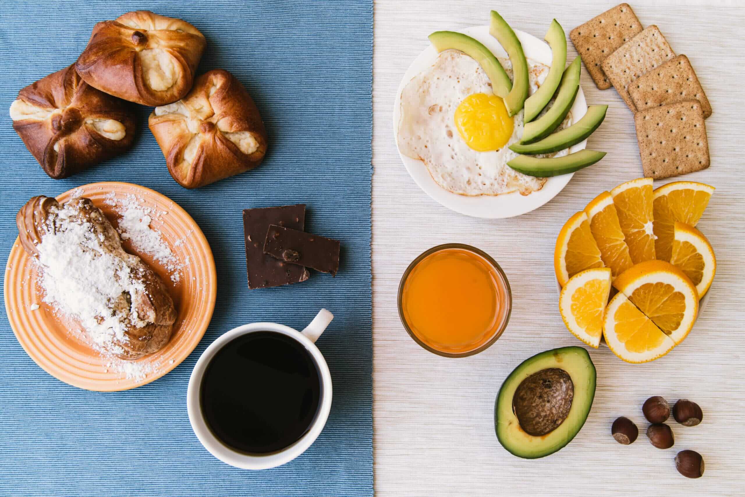 Petit déjeuner équilibré