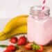 smoothie banane/fruits rouges
