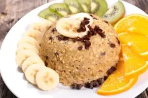 7 petits déjeuners équilibrés.Bowlcake chocolat/noix de coco