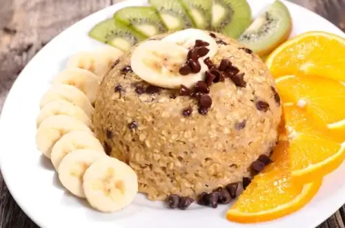 7 petits déjeuners équilibrés.Bowlcake chocolat/noix de coco