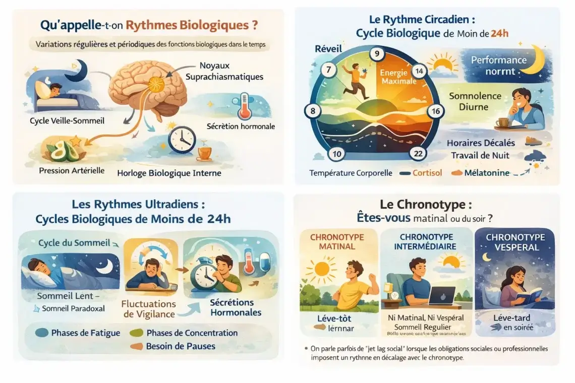 les rythmes biologiques