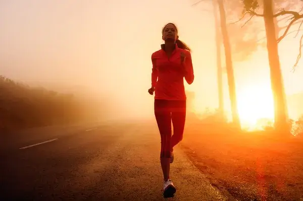 depositphotos 28423537 stock photo running woman
