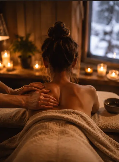Massage en hiver