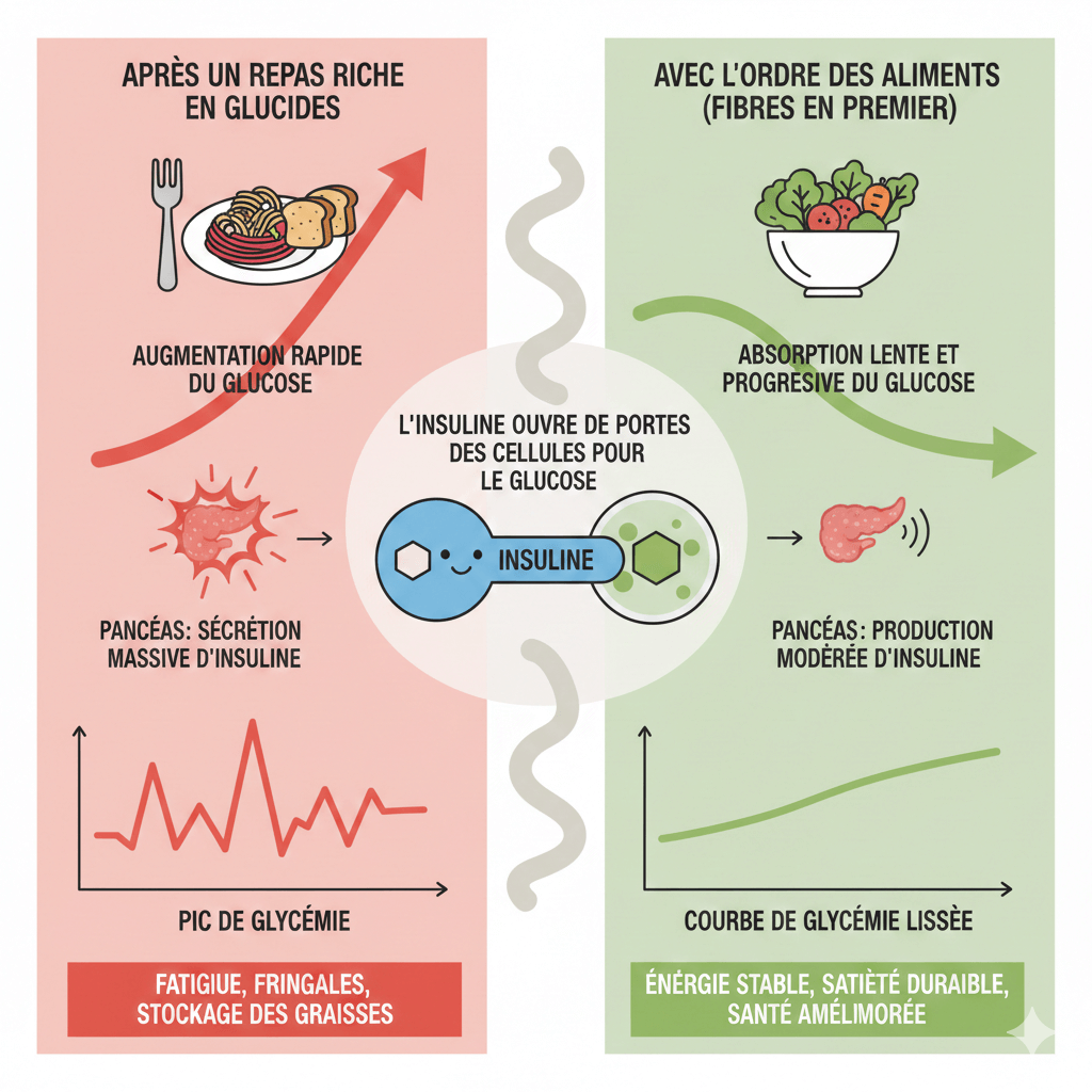 ordre des aliments