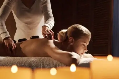 massage en hiver
