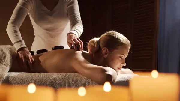 massage en hiver