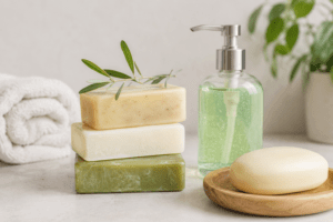 savon ou gel douche